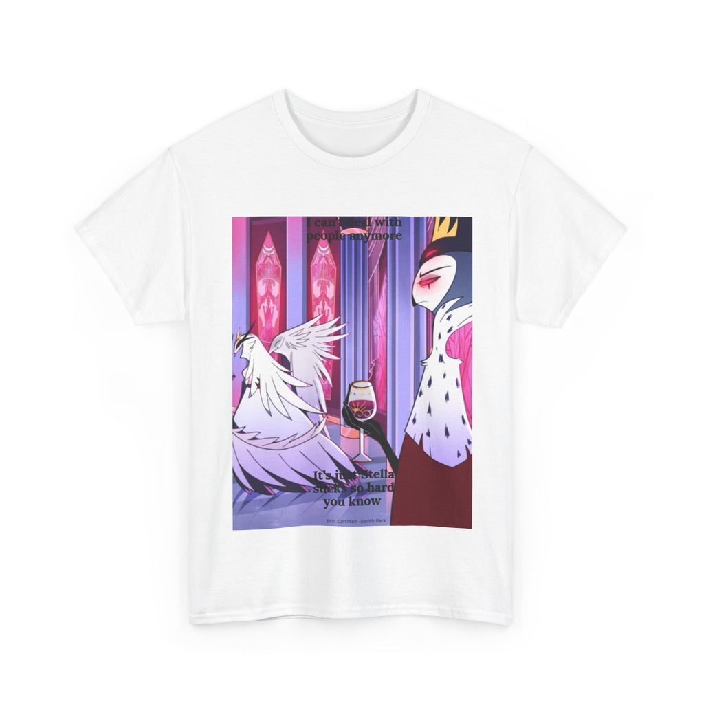 Stolas and Stella (Helluvaboss) — "I can't deal with people anymore" Gothic Royalty Graphic T-Shirt